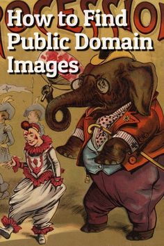 how to find public domain images