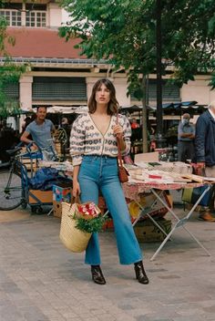 Jeanne Damas Sweater, Jeanne Damas Rouje, Jeanne Damas Outfits, Rouje Paris Outfits, Rouje Clothing, Style Chic Parisien