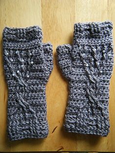 Free Crochet Patterns: Free Crochet Patterns for Winter Hats, Mittens, Gloves, and Scarves Fingerless Mittens Pattern, Crochet Arm Warmers, Crochet Wrist Warmers, Hand Pattern, Crochet Boot Cuffs, Winter Tree