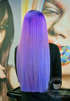 Bright Purple Hair, Hair Stules, Peekaboo Hair Colors, Wild Hair Color, Crazy Color, Neon Hair, Hot Hair Colors