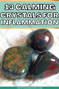 CrystalsForHealth: Say goodbye to inflammation woes with the magical properties of healing crystals. Renew, rejuvenate, and celebrate wellbeing. #CrystalMagic #JoyfulLiving Health Crystals Healing Stones, Healing Stones And Crystals Meanings, Healing Stones Meanings, Energy Stones Crystal Healing, Calming Crystals, Magic Room, Using Crystals, Balance Energy