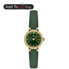 in stock Green Watches With Leather Strap And Round Dial, Luxury Green Watch With Leather Strap, Green Watch With Leather Strap For Formal Occasions, Formal Green Watch With Leather Strap, Green Leather Strap Watch For Formal Occasions, Elegant Green Watch Accessories, Classic Green Watch With Leather Strap, Elegant Green Watch With Metal Dial, Elegant Green Leather Watch