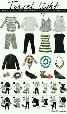 a bunch of clothes and accessories are shown in this advertisement for the clothing label trend editt