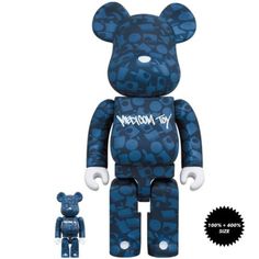 Legendary Graffiti Artist, Stash Is Back With Another Bearbrick. This Time This Bearbrick Features A Layered Print Design With The Fat Caps On Navy Followed By A Second Layer Of Screen Print With The Wild Style Tag Of Stash On The Back And A Tag Of Medicom Toy On The Front. The 100% And 400% Size Bearbricks Stand At 7cm And 28cm Tall Respectively. Graffiti Caps, Medicom Toy, Cap Patterns, Tokyo Otaku Mode, Graffiti Artist, Graffiti Styles, Designer Toys, Discount Codes, Tokyo Japan