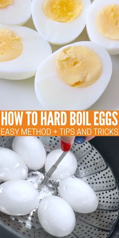 how to hard boiled eggs with easy method and tricks