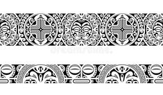 an image of two different designs in the style of native art royalty illustration on white background