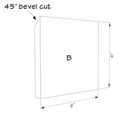 an image of a box with measurements for the front and back sides, showing how to cut