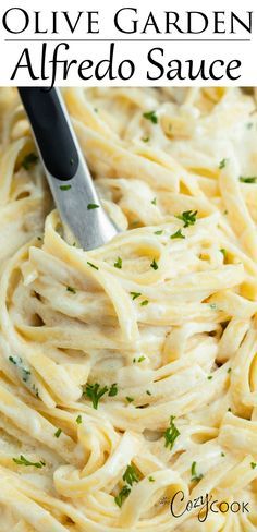 an image of a plate of alfredo sauce