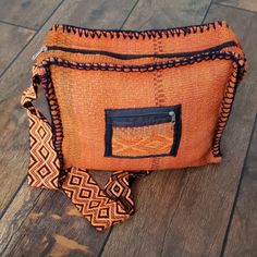 Gorgeous Original Peruvian Bag, Never Used. Orange Large Capacity Tote Shoulder Bag, Large Capacity Orange Tote Shoulder Bag, Large Capacity Orange Pouch Shoulder Bag, Orange Large Capacity Square Bag, Orange Box Bag With Large Capacity For Daily Use, Large Capacity Square Orange Bag, Large Capacity Orange Square Bag, Orange Rectangular Satchel, Orange Large Capacity Crossbody Bag