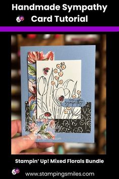 Charming Mixed Florals Card Tutorial | Handmade Sympathy Card Idea

Learn how to create this gorgeous handmade card featuring the floral focal point from the Stampin’ Up! Mixed Florals Bundle and the stunning Mixed Media 12″ x 12″ Designer Series Paper. In this step-by-step tutorial, I’ll show you how to layer patterned paper, stamp a heartfelt greeting, and assemble a card design perfect for expressing […]