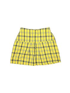 Clueless Skirt Size: X-Large Skirts & Dresses - used. 67% Polyester, 31% Cotton, 2% Rayon, Argyle | Clueless Skirt: Yellow Argyle Skirts & Dresses - Size X-Large Clueless Skirt, Yellow Plaid Skirt, Yellow Plaid, Clueless, Plaid Skirts, Do Good, Second Hand Clothes, Clean Out, Thrift Store