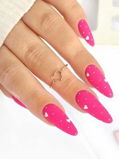 Nail the perfect look this Valentines Day with our collection of 2024 nail trends! Explore beautiful Valentines nails, short acrylic nails, and almond nails that showcase your individuality. Don't forget to check out our birthday nails for extra glam! 💖💅 #TrendyNails #NailInspo Ongles Bling Bling, Valentines 2023, Cute Pink Nails, 2023 Nails, Light Pink Nails, Pink Manicure, Velvet Pink, Hot Pink Nails