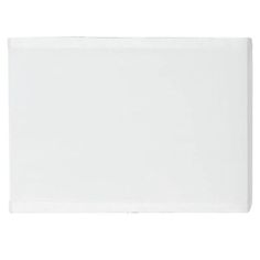 a white square tile on a white background