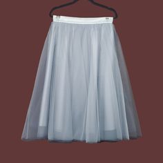 Anthropologie Alexandra Grecco Womens Dusty Blue Tulle Midi Skirt Size 10 Anthropologie Alexandra Grecco Tulle Midi Skirt In Dusty Blue (Blue-Ish Grey). Lined. Hook Zip Closure. Silk Waistband. No Stains Or Holes. Balletcore Cottagecore Feminine Romantic Spring Summer Tulle Midi Skirt. Size: 10 Length: Waist: Condition: Pre-Owned, Excellent Box 2 K/12/13pm Alexandra Grecco, Feminine Romantic, Tulle Midi Skirt, Blue Tulle, Women Skirts Midi, Dusty Blue, Blue Grey, Midi Skirt, Womens Skirt