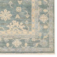 The Orenda Kerensa features heirloom-quality designs of muted and uniquely updated Old World patterns. The Kerensa area rug boasts a beautifully washed medallion motif with an antique Oushak-inspired vibe. The cream tone is accented with cool blues, greens, and warm beige hues for added depth and intrigue. This hand-knotted wool rug anchors living spaces with a fresh take on vintage style.Hand Knotted100% WoolORN08 Orenda KerensaBlot stains immediately and clean with a mild soap and cold water. Jaipur Living, Warm Beige, Cream Tones, The Cream, High Quality Design, Mild Soap, Old World, Hand Knotted Rugs, Rug Pad