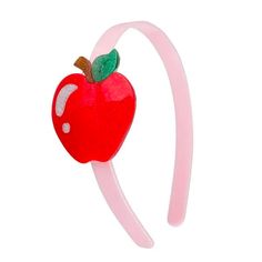 Apple Glitter Red Headband - Shop Sweet Lulu Apple Headband, An Apple A Day, Glitter Headbands, Pink Headband, Apple A Day, Red Headband, Apple Roses, Fun Hair, Apple A