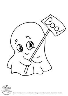 an octopus holding a flag and smiling at the camera with its eyes wide open coloring page