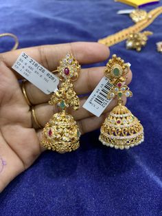 Magam Work, Gold Jewels Design, Ganesh Wallpaper, Gold Earrings Models, Diamond Wedding Jewelry, Bridal Jewelry Collection