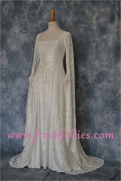 Hey, I found this really awesome Etsy listing at https://www.etsy.com/listing/197001988/medieval-wedding-dress-renaissance-gown Medieval Style White Wedding Dress, White Medieval Wedding Dress With Historical Design, Fitted Wedding Dress With Historical Design, Medieval White Dress With Fitted Bodice, Fitted White Medieval Dress For Wedding, Historical Lace Wedding Dress, Elegant White Medieval Wedding Dress, Lace Wedding Dress With Historical Design, Wedding Medieval Dress With Fitted Bodice