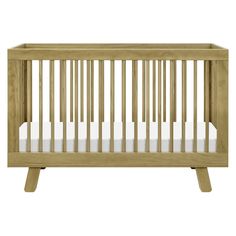 babyletto Hudson 3-in-1 Convertible Crib & Reviews | Wayfair Hudson Crib, Babyletto Hudson, Plaid Nursery, Crib To Toddler Bed, Crib Nursery, Glider Rocking Chair, Adventure Nursery, Natural Living Room, Serveware Entertaining