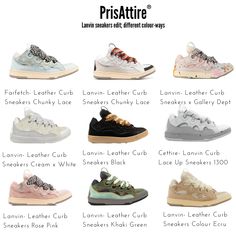 Lanvin Curb Sneakers, Instagram Planning, Pretty Sneakers, Shoes Wallpaper, Wardrobe Fashion, Pretty Shoes Sneakers