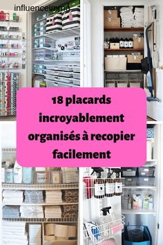 D’abord les étagères de nos serviettes … Puis le stockage de médicaments sur la même porte Il s’agit d’un projet facilement reproductible pour avoir une salle de bain idéale. Armoire Diy, Kitchen Hack, Outdoor Kitchen Bars, The Home Edit, Tiny House Kitchen, Craft Room Organization, Ikea Diy, Diy Organization, Organizing Your Home