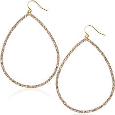 PRICES MAY VARY. STYLISH DESIGN - Make a bold statement with these sparkly bling simulated diamond drop earrings, a trendy yet elegant pair of extra large dangle earrings for everyday or formal evening looks. Lightweight yet oversized at almost 3 inches long, these teardrop hoop earrings sparkle with premium cubic zirconia. SUPERIOR QUALITY - Every detail has been fine-tuned for maximum quality, longevity, and comfort. Approximate Measurements: 2.75 inches long, 2 inches wide. Lightweight, gold Rhinestone Hoop Earrings, Teardrop Hoop Earrings, Large Dangle Earrings, Earrings Sparkle, Earrings Dangling, Gold Earrings For Women, Teardrop Dangle Earrings, Sparkle Earrings, Cubic Zirconia Earrings