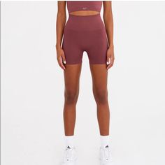 New Without Tag, No Flaws Color: Canyon *Selling Matching Box X Bra! Above Knee Stretch Activewear, Sporty Red Biker Shorts For Yoga, High Stretch Sports Shorts Above Knee, Above Knee Sportswear Bottoms For Workout, Red Stretch Biker Shorts For Gym, Stretch Red Biker Shorts For Gym, Sporty High Stretch Above Knee Shorts, Red Athleisure Biker Shorts, Sporty Red Biker Shorts For Gym