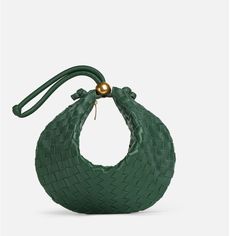 Medium Turn Pouch Bottega Turn Pouch, Bottega Veneta Green, Bottega Veneta Bags, Luxury Purses, Medium Bags, Green Bag, Purse Wallet, Bottega Veneta, Limited Time