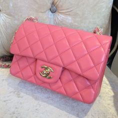 Favorite Purse, Pink Chanel, Usa Accessories, Pink Purse, Purses Designer, Luxury Goods