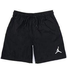 From Jordan&#x2C; this short features:  Drawstring waistbandSide pocketLogo on the left legPull-on constructionCottonMachine wash/tumble dry Imported. Sporty Shorts With Pockets And Adjustable Waist, Black Summer Bottoms With Comfort Waistband, Sports Bottoms With Side Pockets And Adjustable Waist, Cotton Sports Bottoms With Adjustable Waist, Adjustable Waist Cotton Bottoms For Sports, Jordan Shorts, Woven Shorts, Boys Shorts, Birthday List