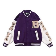 Streetwear Couple, Vintage Varsity Jacket, Streetwear Coat, Varsity Jacket Women, Street Jacket, College Jackets, Racer Jacket