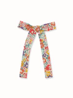 The perfect accessory for everyday or party looks. Liberty of London fabric in multicolor vintage-inspired floral print. Silver-tone barette clip. The bow measures approximately 3.5 x 6.0 inches * Due to the nature of our handmade bows each bow may look slightly different. * This hair accessory is not a toy, we recommend not playing with it. It may contain small parts that potentially could be dangerous to small children, Please supervise your child while wearing our hair accessories. Made in th Girl Gift Set, Liberty Of London Fabric, Be Dangerous, Misha And Puff, Thread & Yarn, Tiny Cottons, Material Girl, Yarn Projects, Kids Outerwear