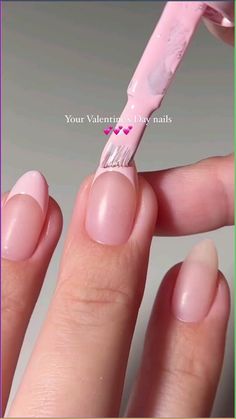 Get ready for Valentine's Day with these adorable nail designs! 💅💕 From heart-shaped accents to romantic shades of pink and red, these cute Valentine’s Day nails will steal your heart. Explore DIY tutorials and nail art inspiration for the perfect V-Day look! #ValentinesDayNails #NailArt #HeartNails #PinkNails #RedNails #ValentinesDay2024 #NailDesigns Valentine Day Nails, Uñas Aesthetic, Pink Nail Art Designs, Valentine Nail Art, Romantic Nails, Long Nail Designs, Nails Easy, Diy Nail Designs, Heart Nails