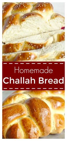 this homemade challah bread is so good and easy to make