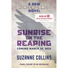 the poster for sunrise on the reaping, featuring an image of a bird's shadow