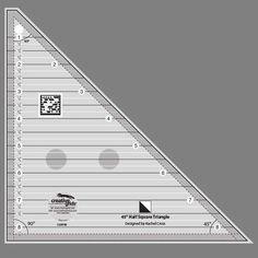 the triangle is shown with numbers and measurements for each side, including an area that has been