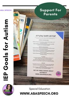 IEP meetings can be overwhelming for parents,especially if your child has Autism. Download our FREE Autism Goal Bank for your next IEP meeting. This free printable contains speech goals developed by a speech therapist who is also a behavior analyst. The goals are relevant from toddler to teen - depending on the student's verbal ability. Target expressive, receptive, imitation and play skills to help your child grow. #abaspeech #autism #iep #speechtherapy Goals For Students, Expressive Language Activities, Verbal Behavior, Student Skills, Education Preschool, Iep Meetings, School Speech Therapy