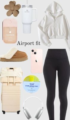 Long Road Trip Fits, Outfit Ideas For Airport, Plane Travel Outfit, Florida Fits, Travel Day Outfit, Airplane Outfit, Outfit Sweatpants, Comfy Airport Outfit