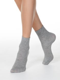 Monochrome cotton socks for women. Носки женские хлопковые однотонные. Cotton 76%, Polyamide 22%, Elastane 2% Made in Belarus The basic size unit for these Conte socks for women is according to the Euro size. US sizes and inches added approximately.Базовый размер женских носков Conte соответствует европейскому размеру. Американские размеры и дюймы добавлены приблизительно.Approximate Size Chart: EU 36/39 (23-25) - US 6/9 (9-10 inches) One size Gray Socks, Socks For Women, Belarus, Cotton Socks, Knee High Sock, Socks Women, Socks