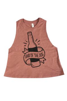 'Hair of the Dog' ©2019 designed and printed by Liberation Press™ in Chicago! Hand silk screen printed on a soft racerback cropped tank. See size chart in pictures. T-shirt brand is Bella-Canvas. Garment description: - 52% Cotton/48% Polyester - Racerback - Cropped tank **Message us if you need help to select the perfect fit We offer free first class shipping in the USA. If you need your items sooner, you can select the priority mail upgrade for faster shipping transit. Please contact us if you need your item by a certain date. We will do our best to accommodate you. All items ship out in 1-2 business days. Liberation Press offers wholesale & custom silk screen printing.  For more information, you can visit us at www.liberation-press.com or feel free to message us here! FOLLOW US! facebook Screen Print Racerback Tops, Hair Of The Dog, Silk Screen Printing, Unisex Tshirt, Silk Screen, Dog Hair, Shirt Brand, Cropped Tank Top, Crop Tank