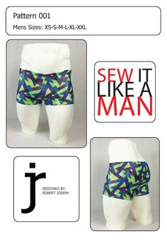 "SEWING PATTERN FOR MEN'S SWIM TRUNK OR YOGA SHORTS. Men's swim trunk in square cut style can be fully lined. This trunk has straight cut leg openings with a 2.5 inch inseam. This swim trunk has elastic and a drawstring at the waist. This sewing pattern is in PDF format and available for instant download. There 3 files for download. 1. PATTERN ONLY 2. PATTERN INFORMATION 3. PATTERN PRINTING & ASSEMBLY INSTRUCTIONS (*these files cannot be opened with imaging or graphics software) PDF is forma Fitted Multicolor Boxer Briefs For Summer, Fitted Green Boxer Briefs For Gym, Fitted Sports Boxer Briefs With Short Inseam, Fitted Multicolor Swim Trunks, Green Fitted Boxer Briefs For Sports, Multicolor Stretch Swim Trunks, Multicolor Fitted Short Swim Trunks, Fitted Boxer Briefs With Built-in Shorts, Green Fitted Swim Trunks For Sports