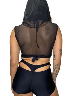 Mezcla Cut Out Bodysuit in Black – Mi Gente Clothing Edgy Backless Crop Top For Club, Alternative Style Halloween Party Crop Top, Alternative Halloween Party Crop Top, Edgy Backless Crop Top For Summer, Edgy Backless Summer Crop Top, Sleeveless Crop Top With Mesh Back For Summer, Sleeveless Mesh Back Crop Top For Summer, Black Stretch Crop Top For Halloween, Summer Crop Top With Mesh Back