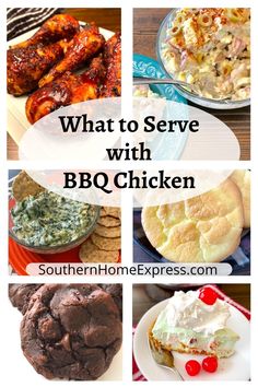 what to serve with bbq chicken