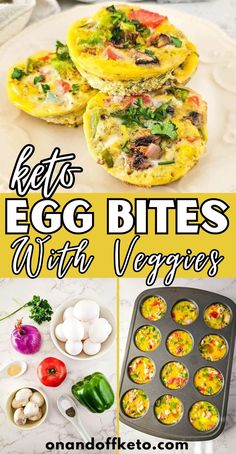 egg bites with veggies are an easy and healthy snack for the whole family