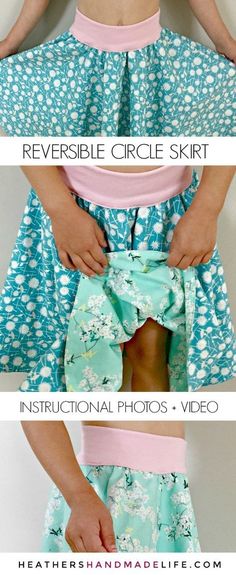 the instructions for how to sew a skirt with an overlay and ruffles