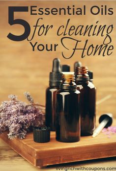 five essential oils for cleaning your home