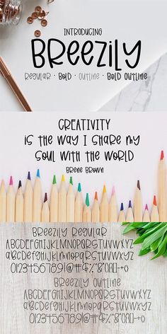 a poster with pencils and writing on it that says, creativity is the way i choose my soul with the world