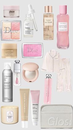 #cleangirl Capsule Wardrobe Jewelry, Pink Xmas, Glowing Skincare, Colorful Nail Designs, Birthday Wishlist, Lip Glow