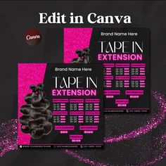 "Tape In Extension Flyer: Looking for a way to enhance your hair without damaging it? Try our Tape In Hair Extensions! Our high-quality human hair extensions come in a variety of shades and lengths, so you can find the perfect match for your natural hair. With our tape in extensions, you can achieve a fuller and longer look in just minutes. They are easy to apply and remove, and can be reused multiple times with proper care. Our extensions are perfect for weddings, proms, special events, or just for everyday wear. Order now and take the first step towards achieving the beautiful hair you've always wanted! Tape In Extension Flyer,Hair Flyer Fall,diy hair flyer,Hair Extension post,Hair Content Flyers,Tape In Extension,Wig Sale,wig flyer,Wig Price list,Braids Flyer,Appointment Flyer,Hair Styl Wig Price List, Wig Sale, Hair Content, Hair Flyer, Tape In Extensions, Tape In Hair Extensions, Fall Diy, Diy Hair, Online Printing Services